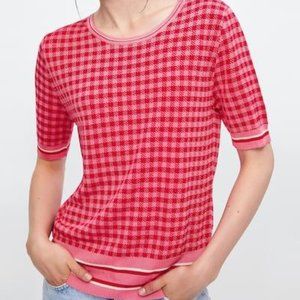 ZARA Knit pattern top